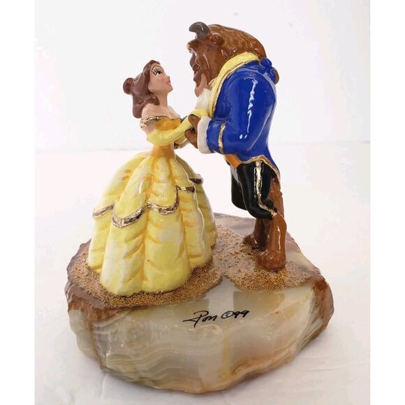Vintage Disney Ron Lee 1999 Beauty and the Beast & Belle Sculpture #622 Rare - Picture 2 of 10